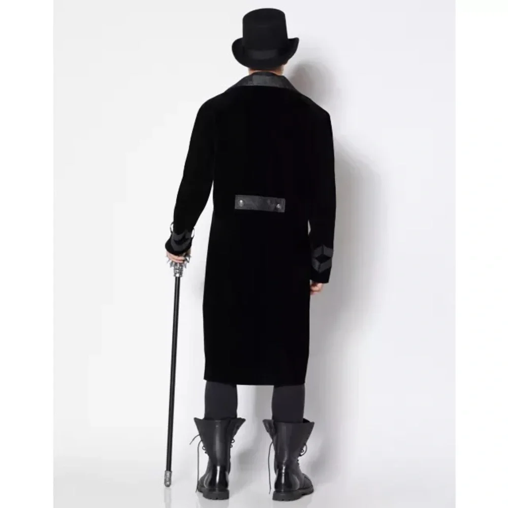 Spirit Black Renaissance Victorian-Style Gothic 🧛♂️ Costume Jacket - Picture 4 of 16